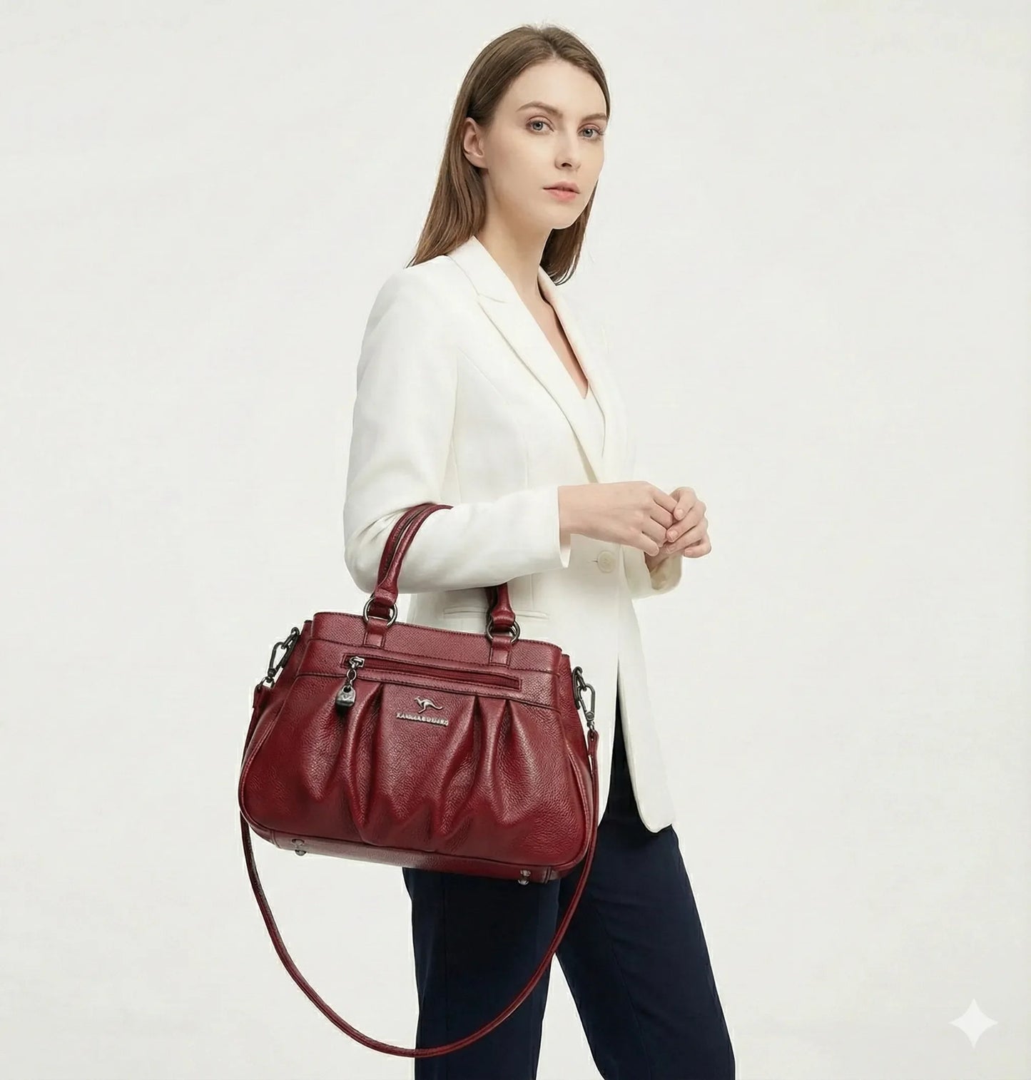 Tasche aus Echtleder - Roma