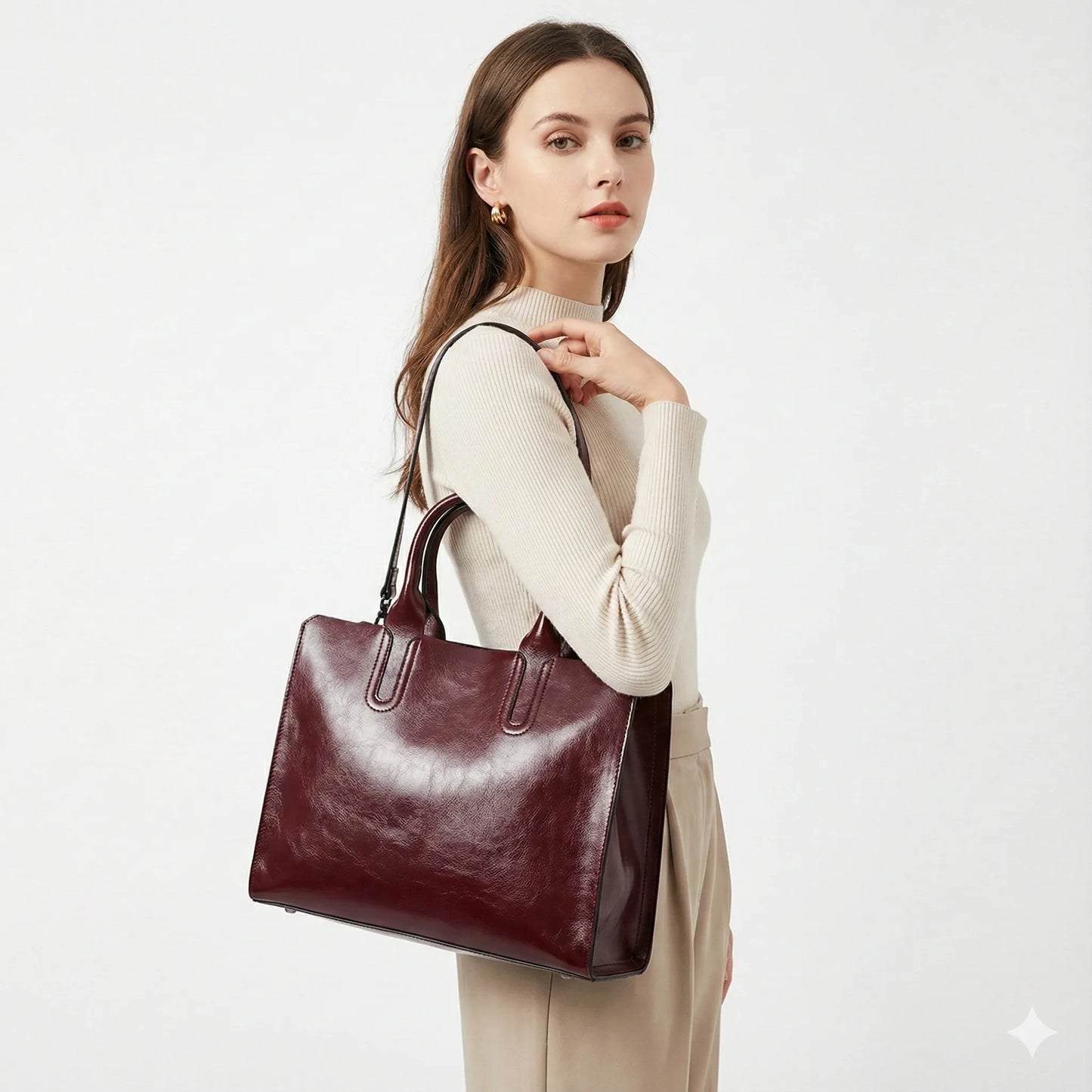 Tasche aus Echtleder - Criz