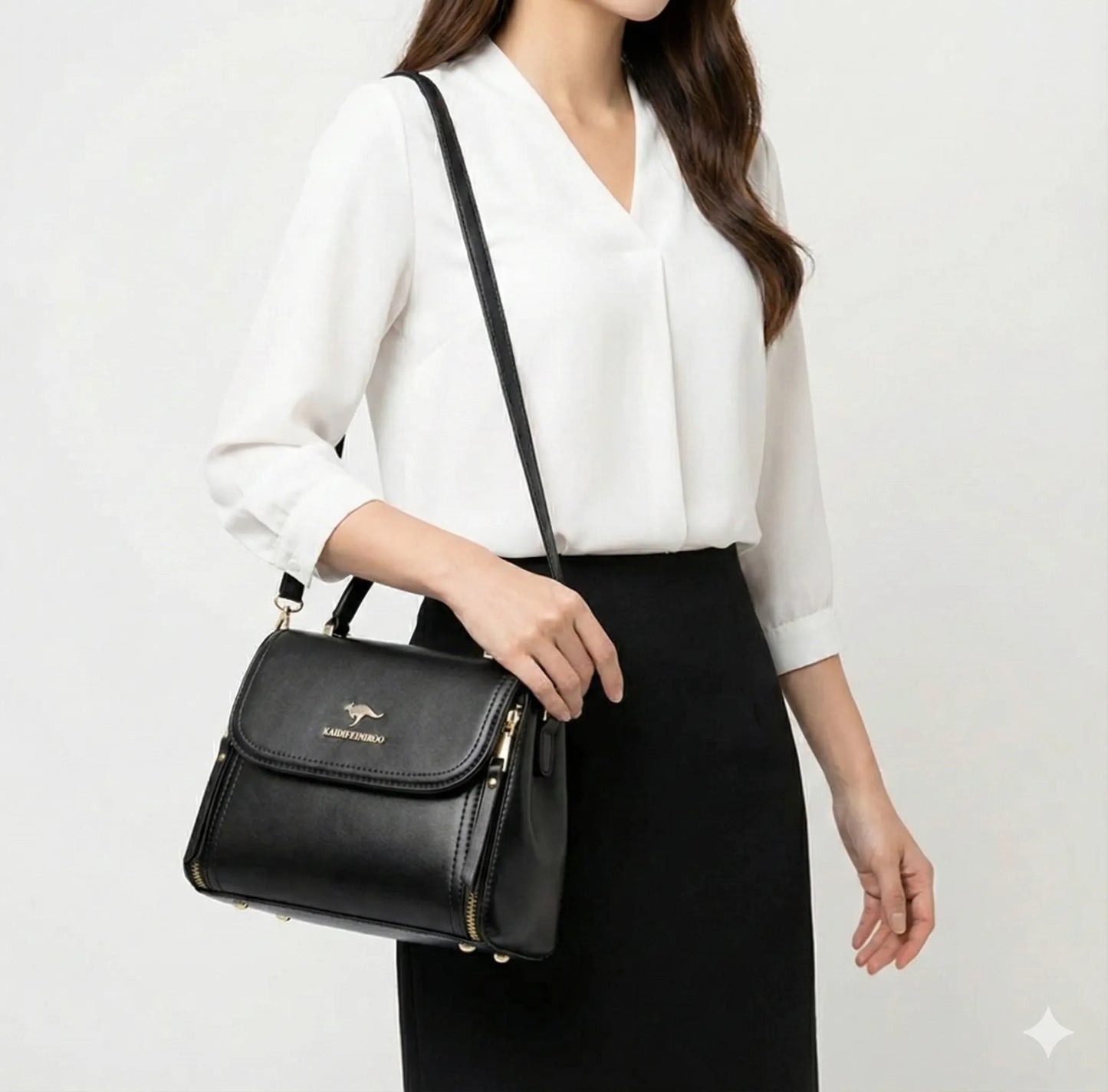 Tasche aus Echtleder - Liora