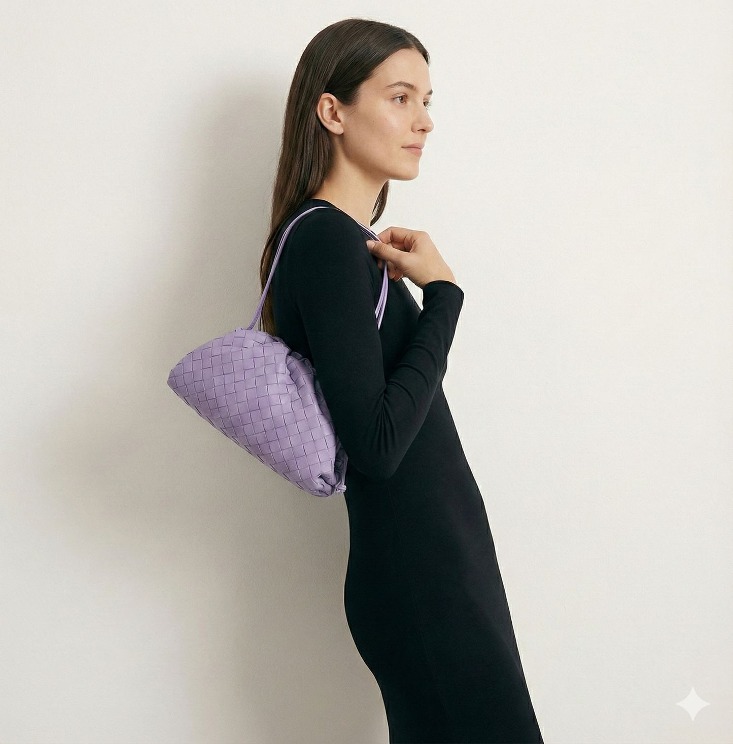 Geflochtene Pouch-Tasche Wendy