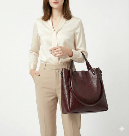 Tasche aus Echtleder - Maelis