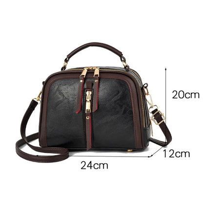 Kleine Tasche aus Echtleder - Novelle