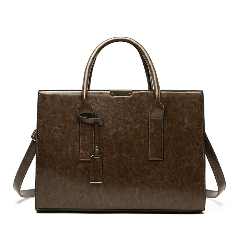 Set aus Echtleder Tasche + 2 Geldbörse - Zayna
