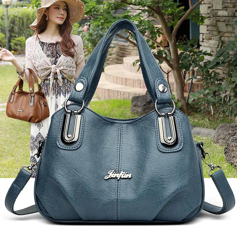 Tasche aus Echtleder - Bianca