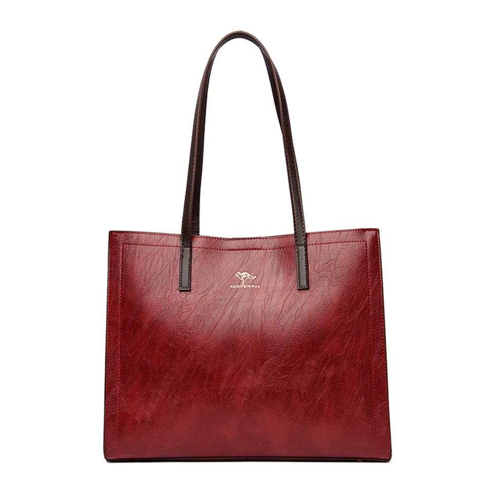 Tasche aus Echtleder - Glim