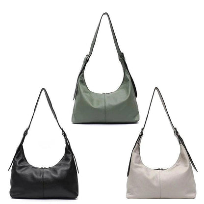 Messenger-Tasche aus Echtleder - Agatha