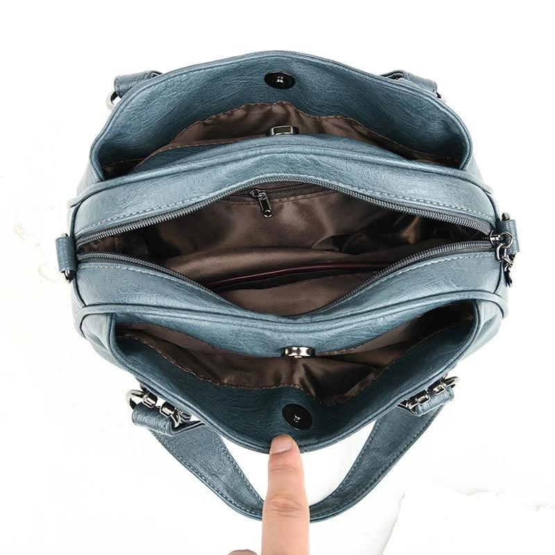 Tasche aus Echtleder - Bianca