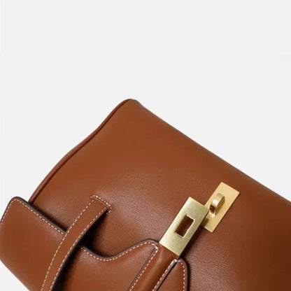 Tote-Tasche aus Echtleder Ione