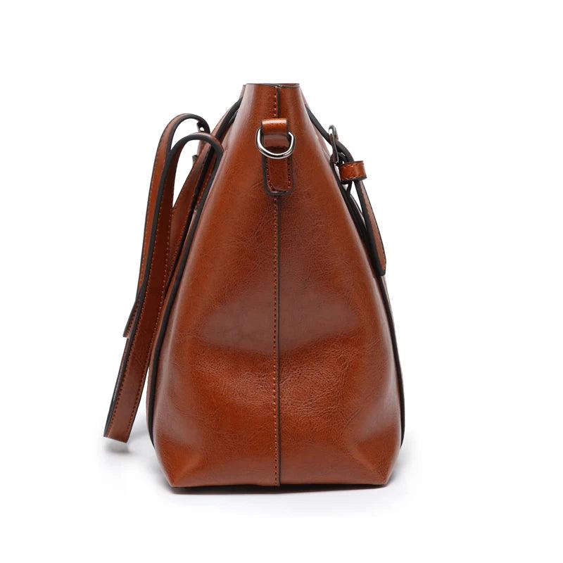 Tasche aus Echtleder- Mother