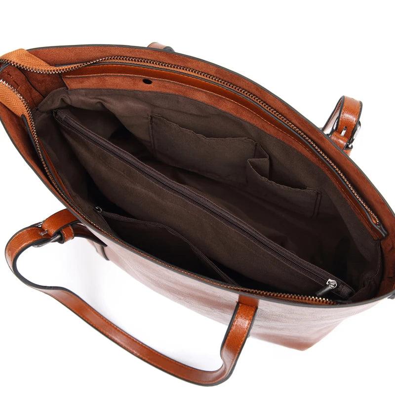 Tasche aus Echtleder- Mother