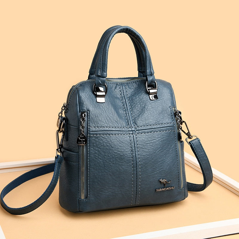 Rucksack aus Leder Vivette
