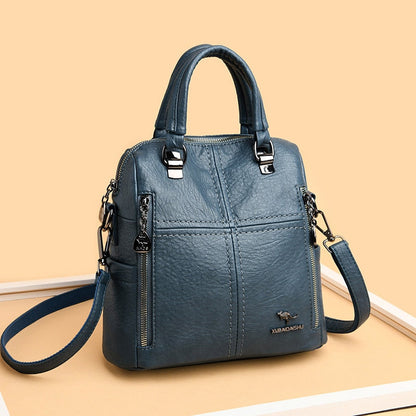 Rucksack aus Leder Vivette