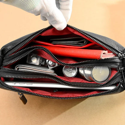 Tasche aus Echtleder Anelise