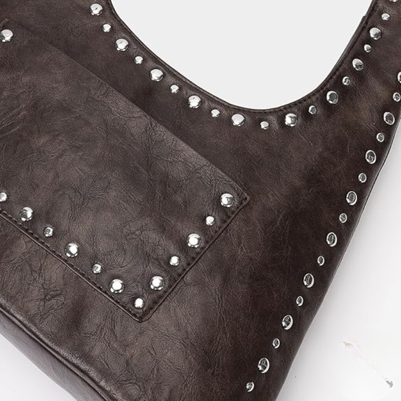 Schultertasche Vintage Boho mit Nieten