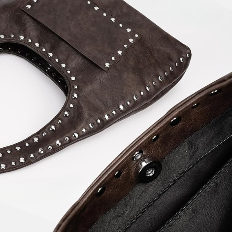Schultertasche Vintage Boho mit Nieten