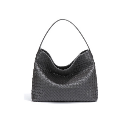 Mittelgroße geflochtene Tasche Luna