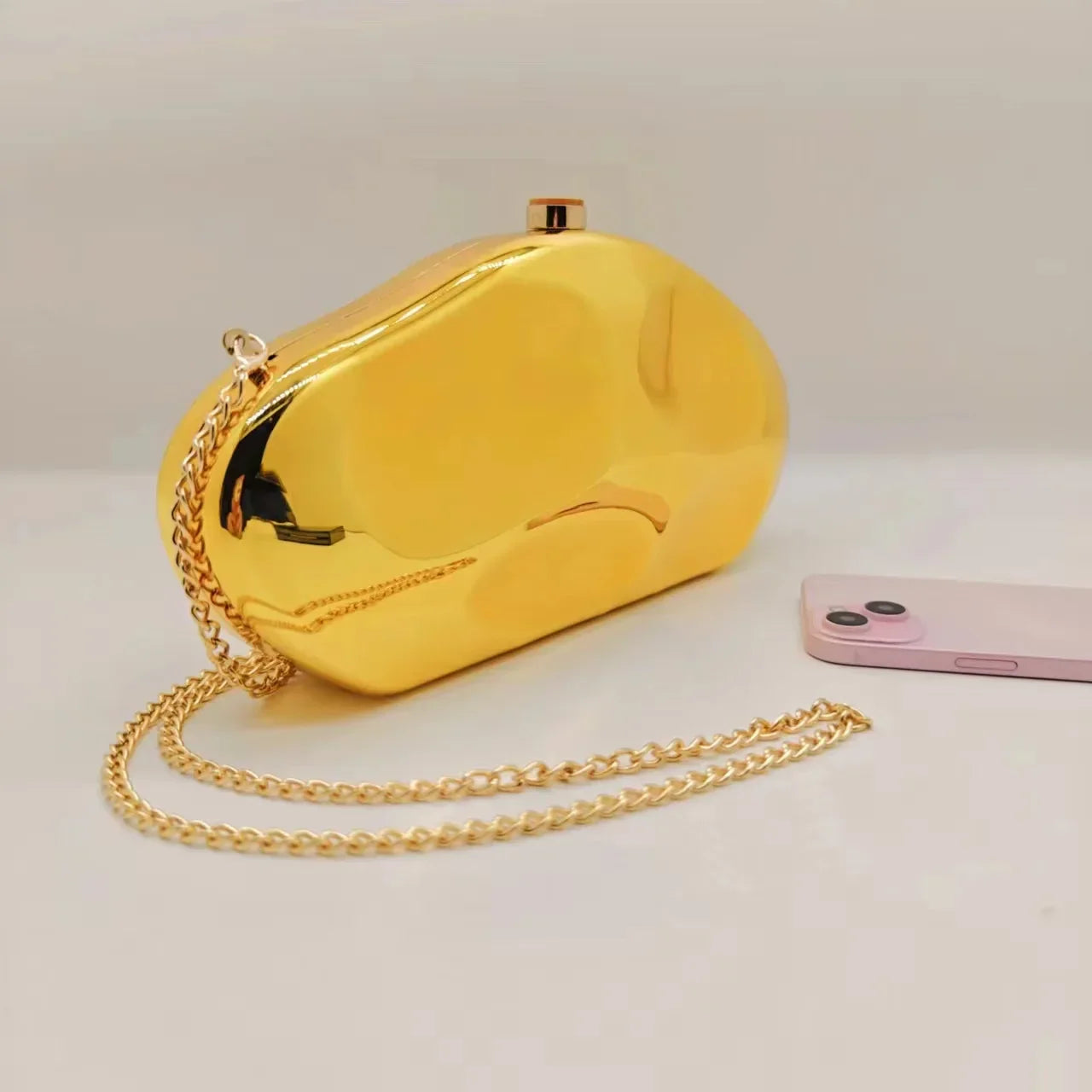 Metallic-Clutch Nicole