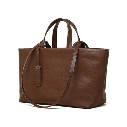 Tote-Tasche aus Echtleder Joana
