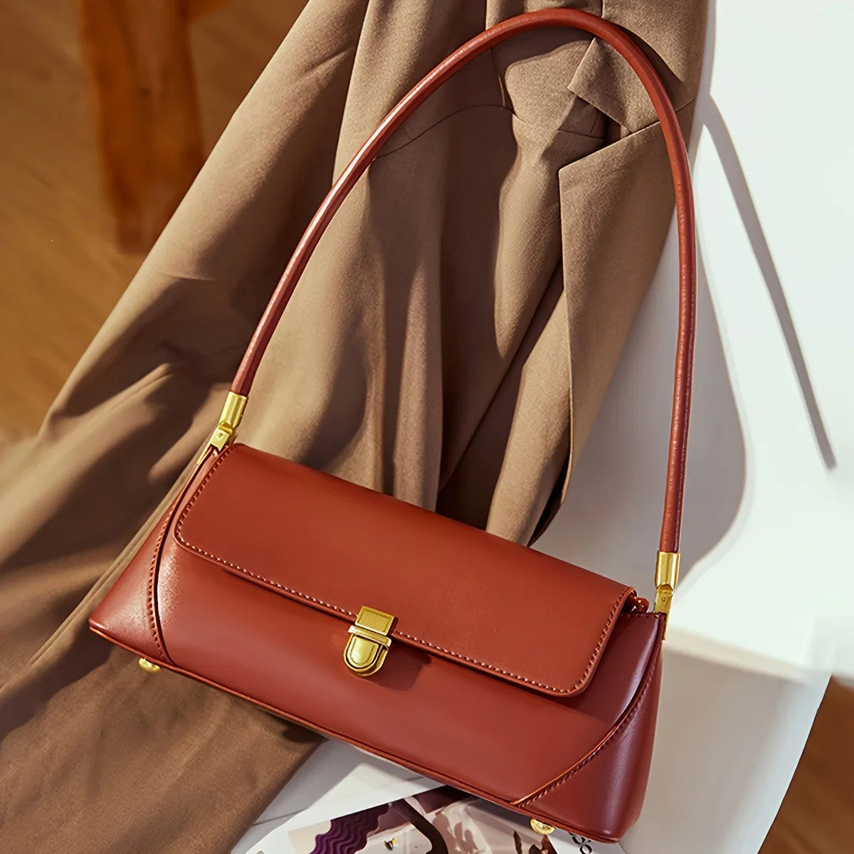 Tasche aus Echtleder - Elora