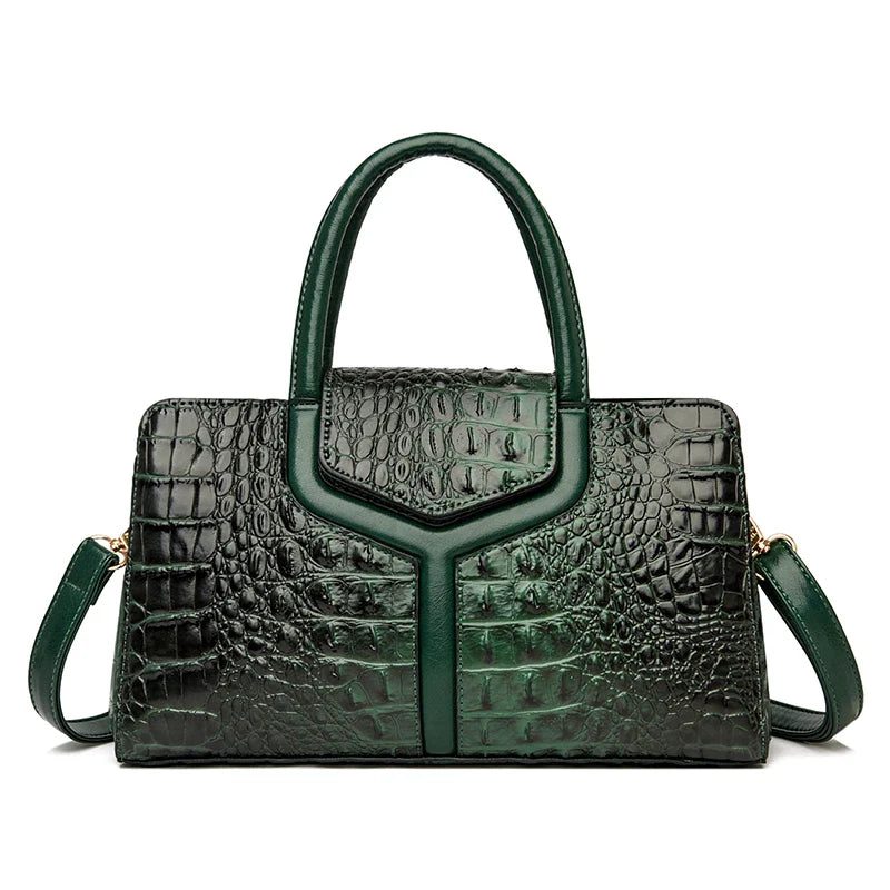 Tasche aus Echtleder - Crock