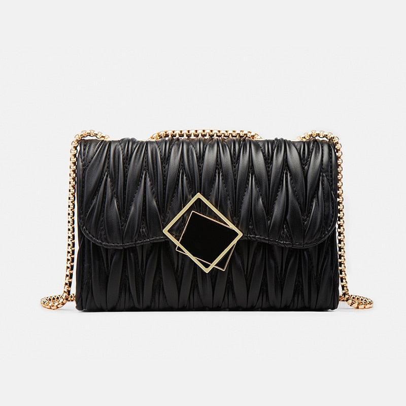 Kompakte Tasche aus Leder - Vienza