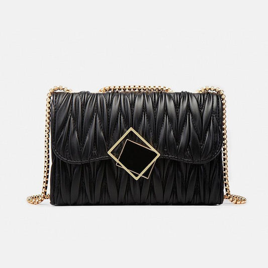 Kompakte Tasche aus Leder - Vienza