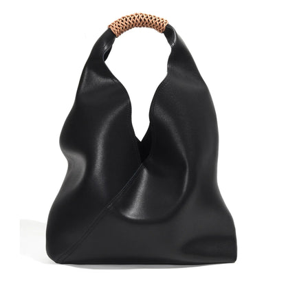 Große Shopper-Tasche aus Echtleder Rebeca