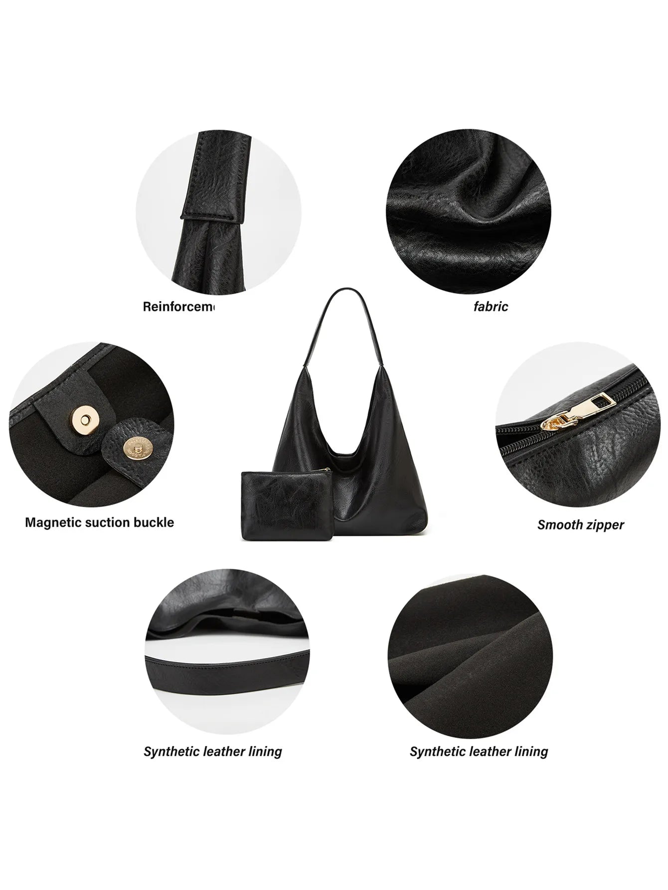 Messenger-Tasche aus Echtleder + Geldbörse aus Leder - Manz
