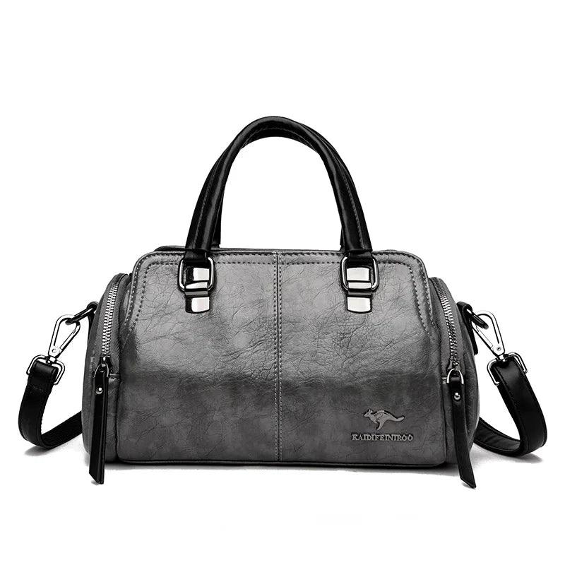 Tasche aus Echtleder - Jade