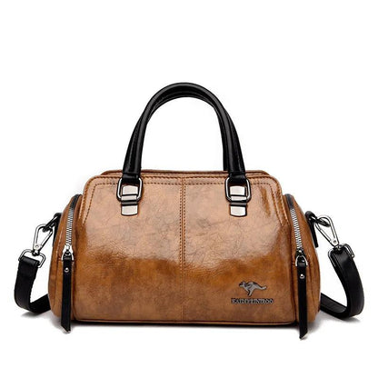 Tasche aus Echtleder - Jade