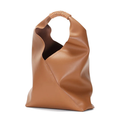 Große Shopper-Tasche aus Echtleder Rebeca