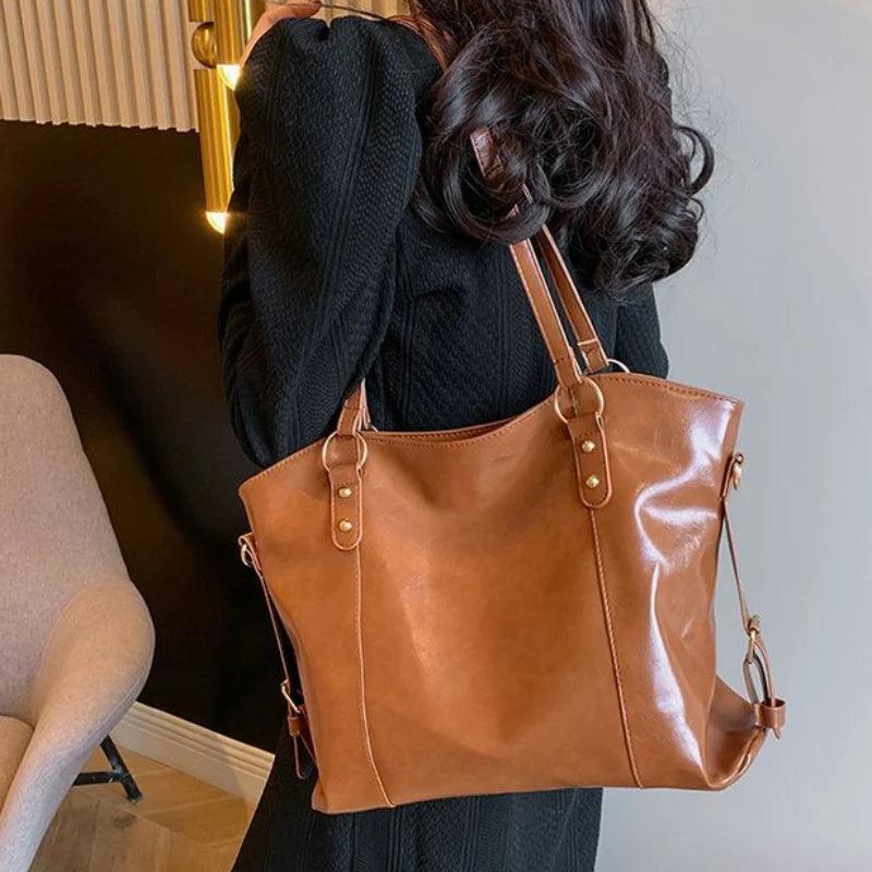 Tasche aus Echtleder - Din