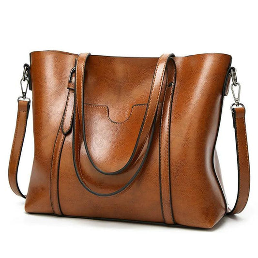 Tasche aus Echtleder - Glamour