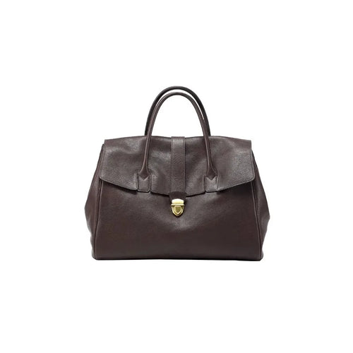Tote-Tasche aus Echtleder Gabrielle