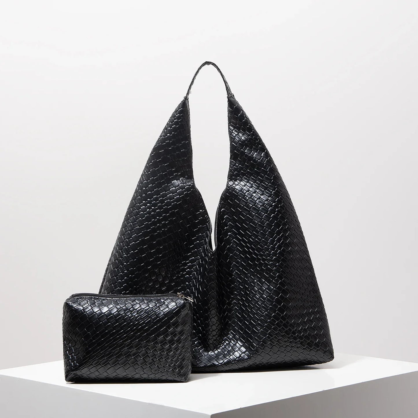 Tasche  und Geldbörse aus Echtleder - Noelle