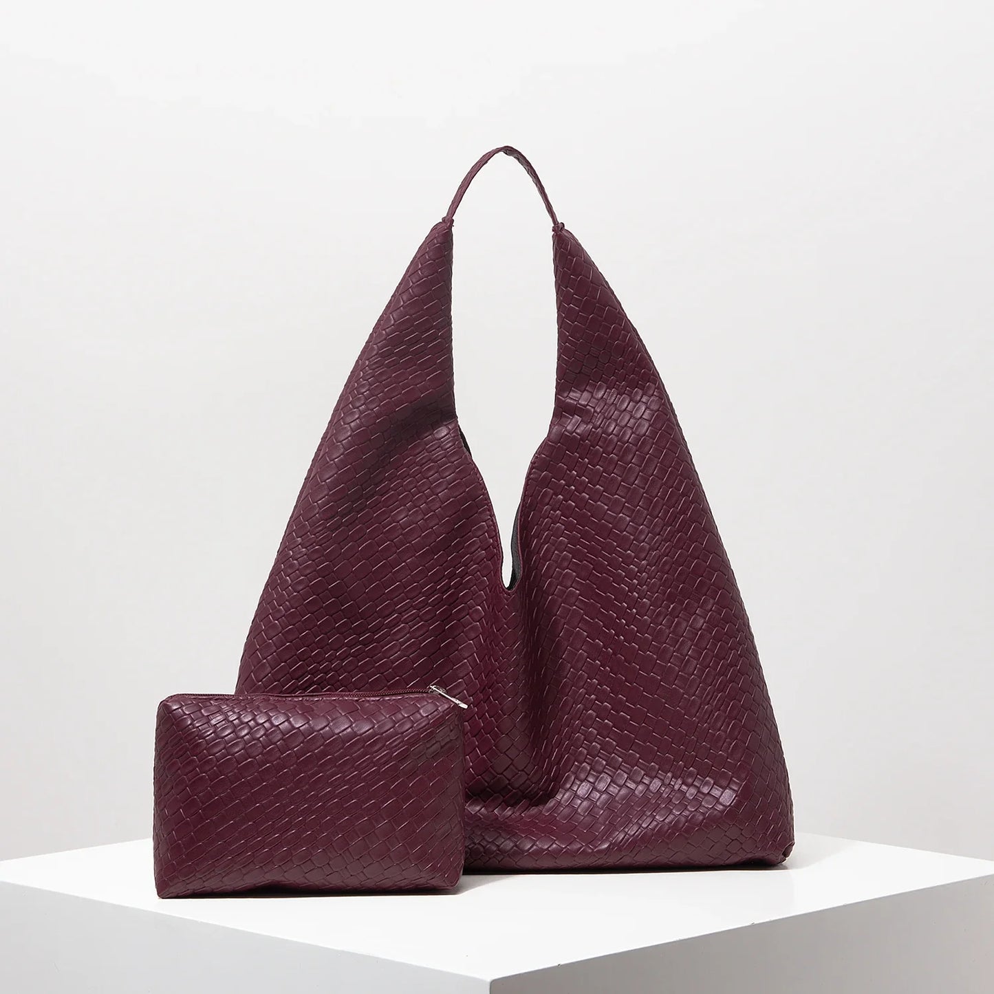 Tasche  und Geldbörse aus Echtleder - Noelle