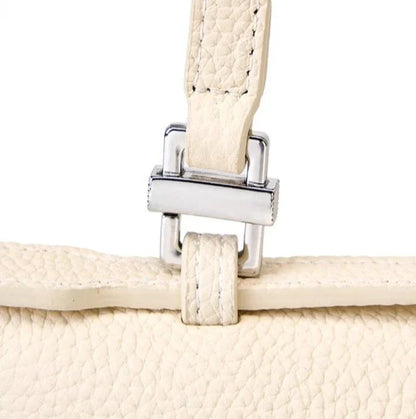 Kleine Tasche aus Echtleder Tote Rosa