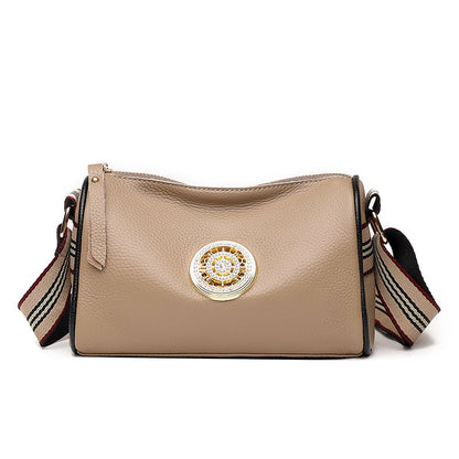 Kleine Schultertasche aus Leder - Orlane