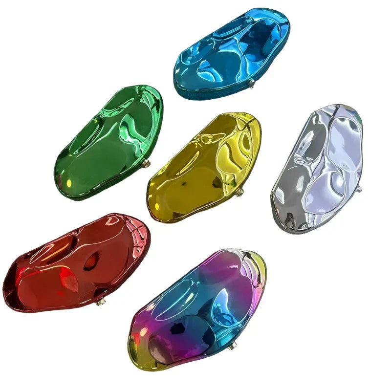 Metallic-Clutch Nicole