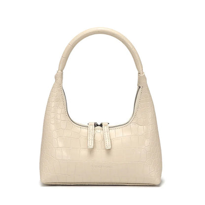 Baguette-Tasche aus Echtleder Aurora