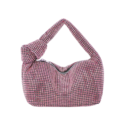 Baguette-Tasche Glanz Fabiana