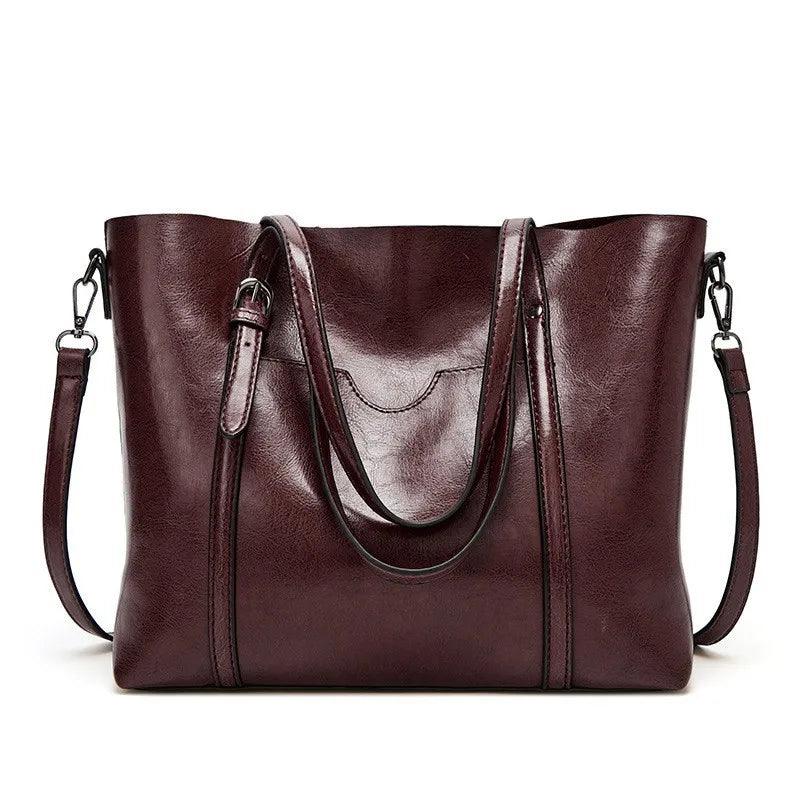 Tasche aus Echtleder - Glamour