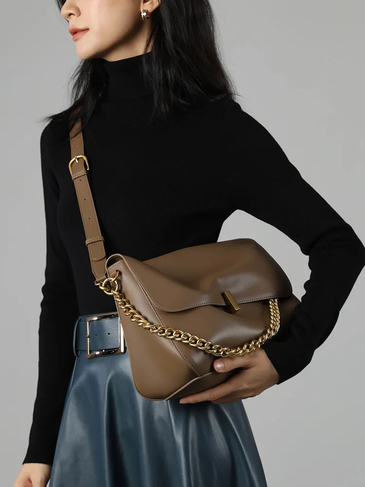 Tasche aus Echtleder Sienna