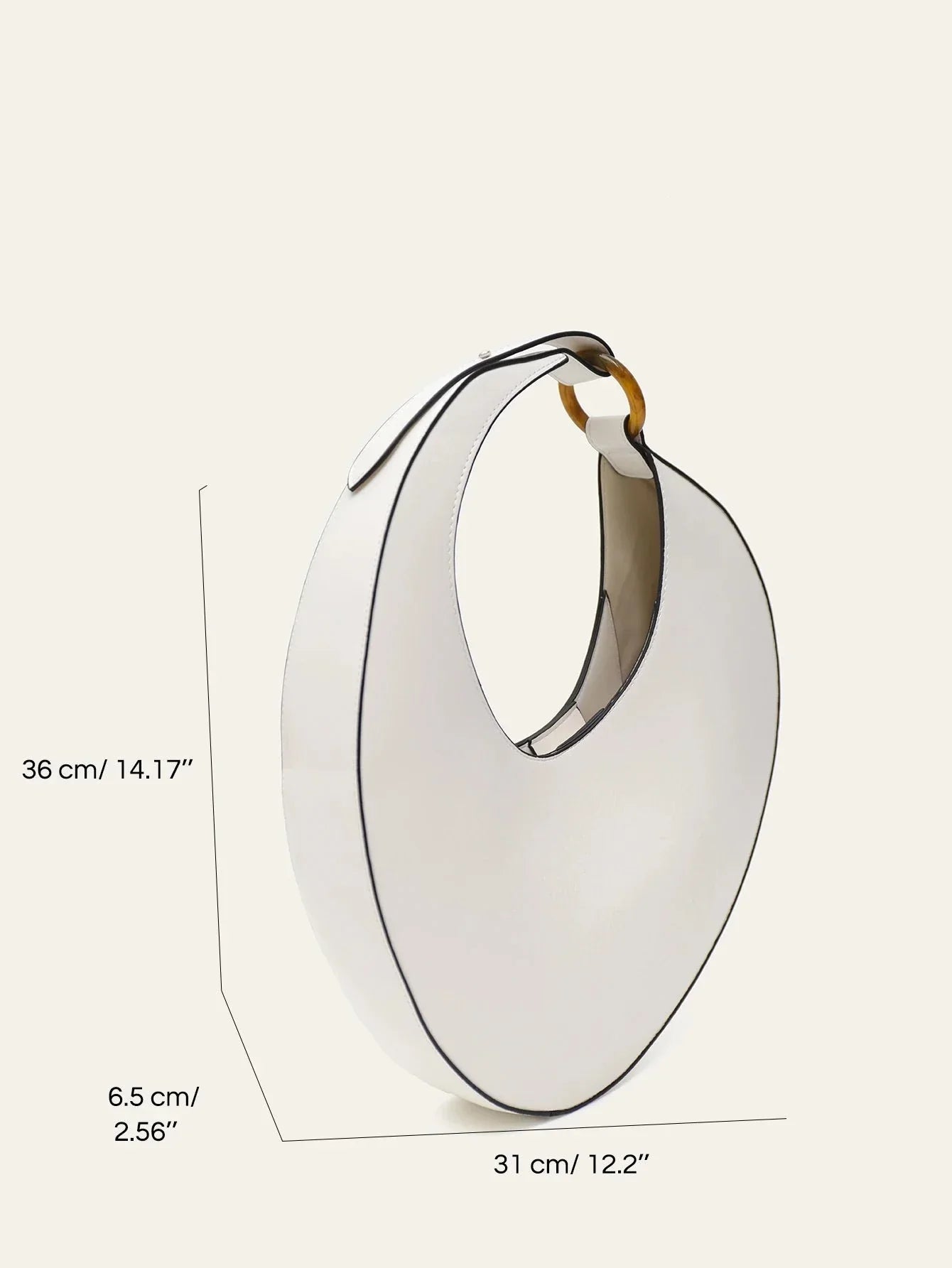 Ovale Tasche Flora