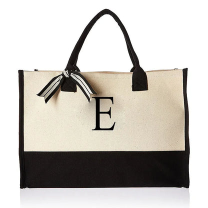 Tasche Canvas mit personalisierter Initiale