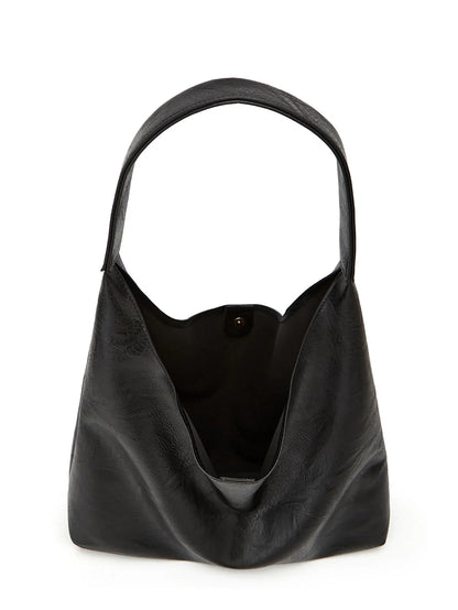 Messenger-Tasche aus Echtleder + Geldbörse aus Leder - Manz