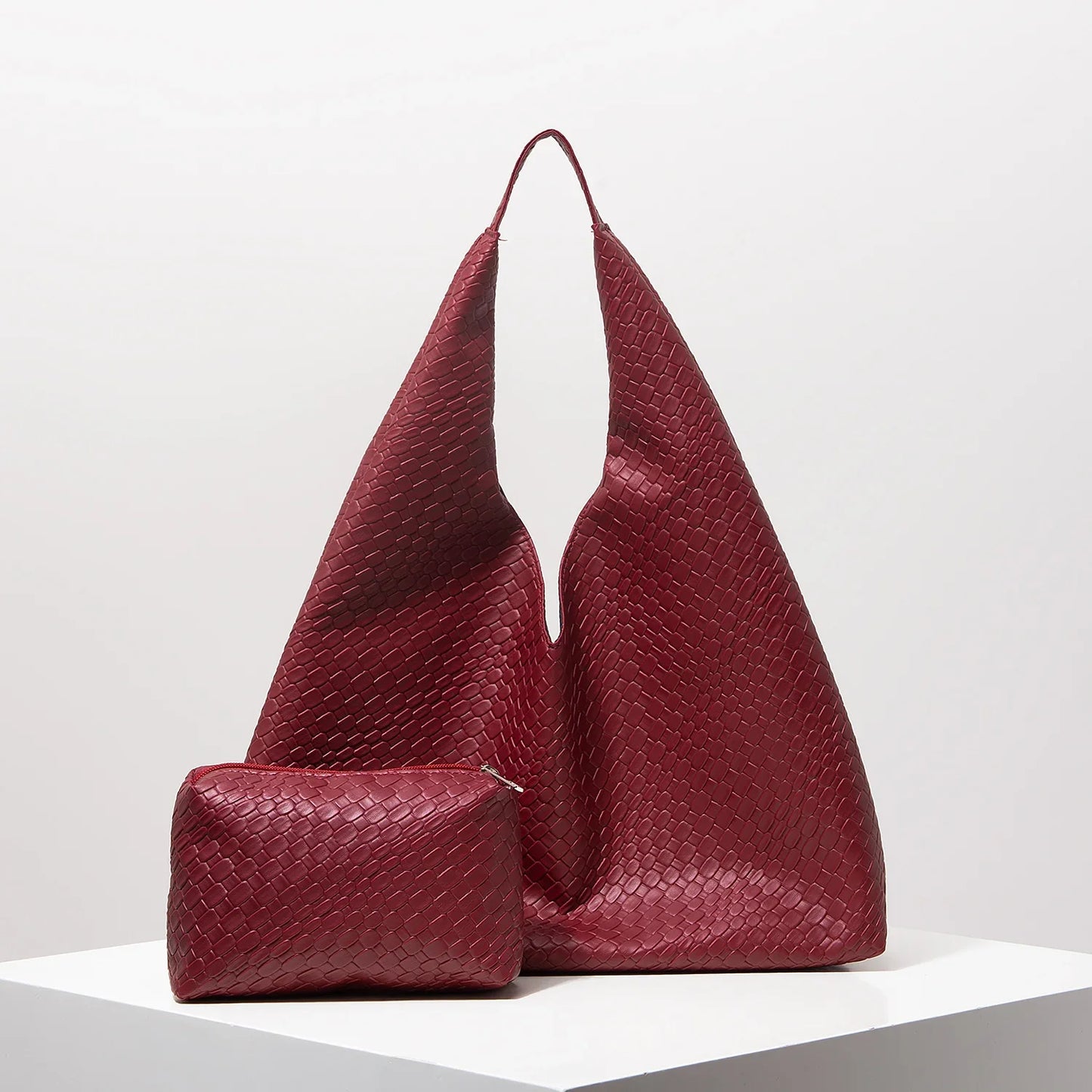 Tasche  und Geldbörse aus Echtleder - Noelle