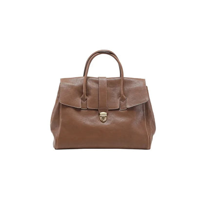 Tote-Tasche aus Echtleder Gabrielle
