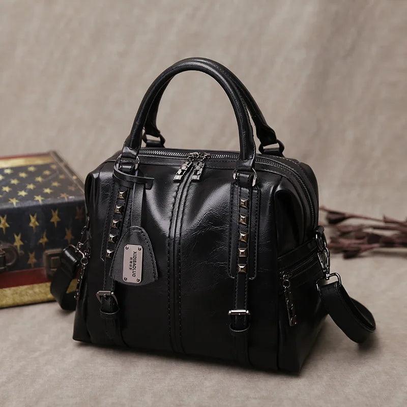Tasche aus Echtleder - Lia