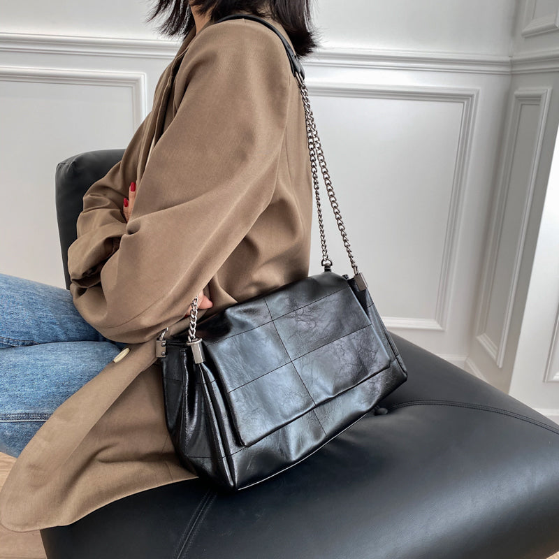 Tasche aus Echtleder - Elaia